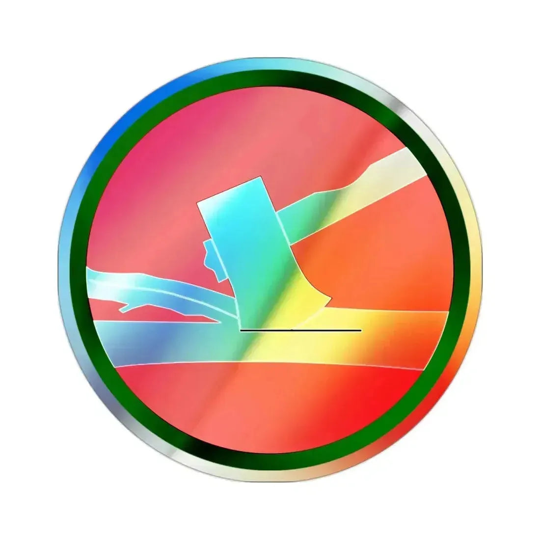 84th Infantry Division (U.S. Army) Holographic STICKER Die-Cut Vinyl Decal 2 Inch Holographic - The Sticker Space