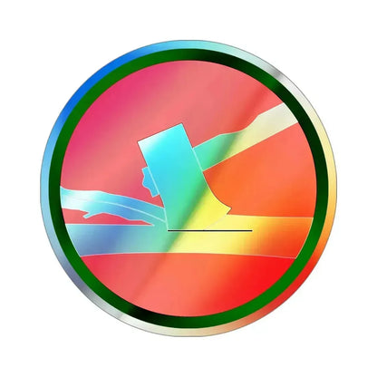 84th Infantry Division (U.S. Army) Holographic STICKER Die-Cut Vinyl Decal 4 Inch Holographic - The Sticker Space