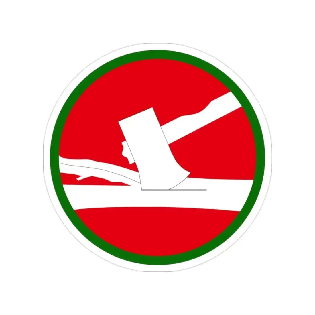 84th Infantry Division (U.S. Army) Transparent STICKER Die-Cut Vinyl Decal 2 Inch - The Sticker Space