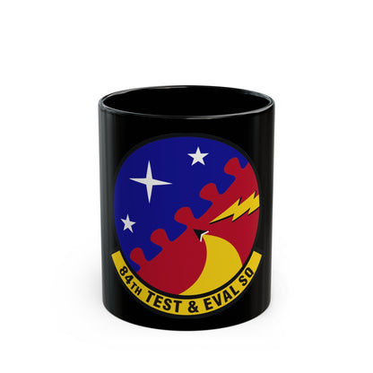 84th Test and Evaluation Squadron (U.S. Air Force) Black Coffee Mug-11oz-The Sticker Space