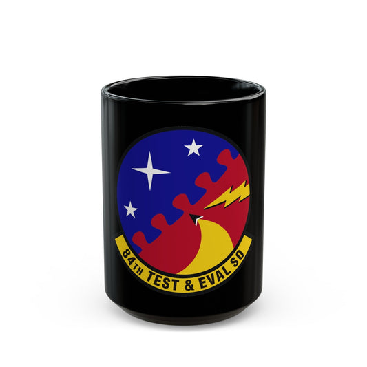 84th Test and Evaluation Squadron (U.S. Air Force) Black Coffee Mug-15oz-The Sticker Space