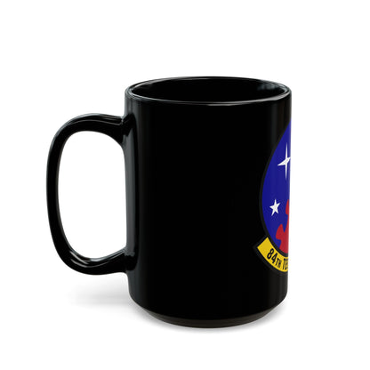 84th Test and Evaluation Squadron (U.S. Air Force) Black Coffee Mug-The Sticker Space