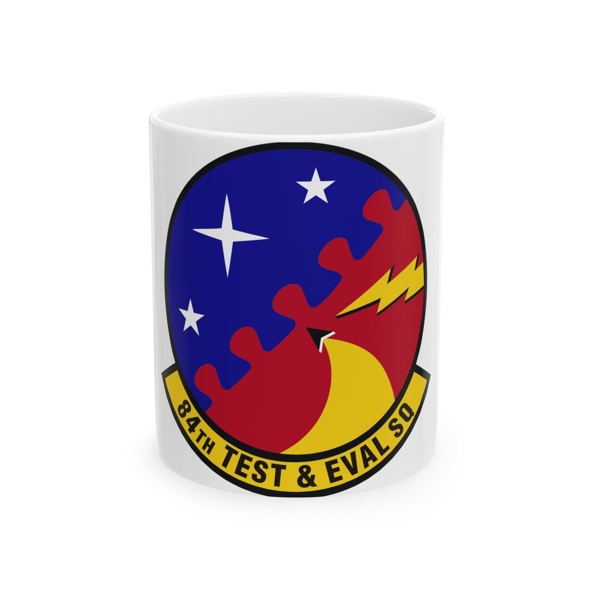 84th Test and Evaluation Squadron (U.S. Air Force) White Coffee Mug-11oz-The Sticker Space