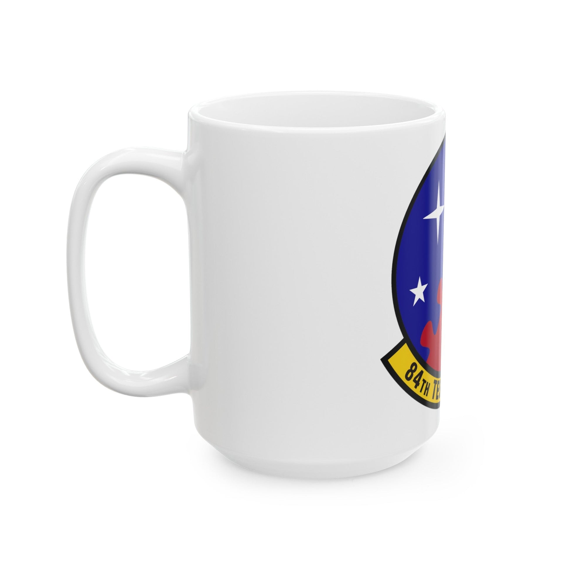 84th Test and Evaluation Squadron (U.S. Air Force) White Coffee Mug-The Sticker Space