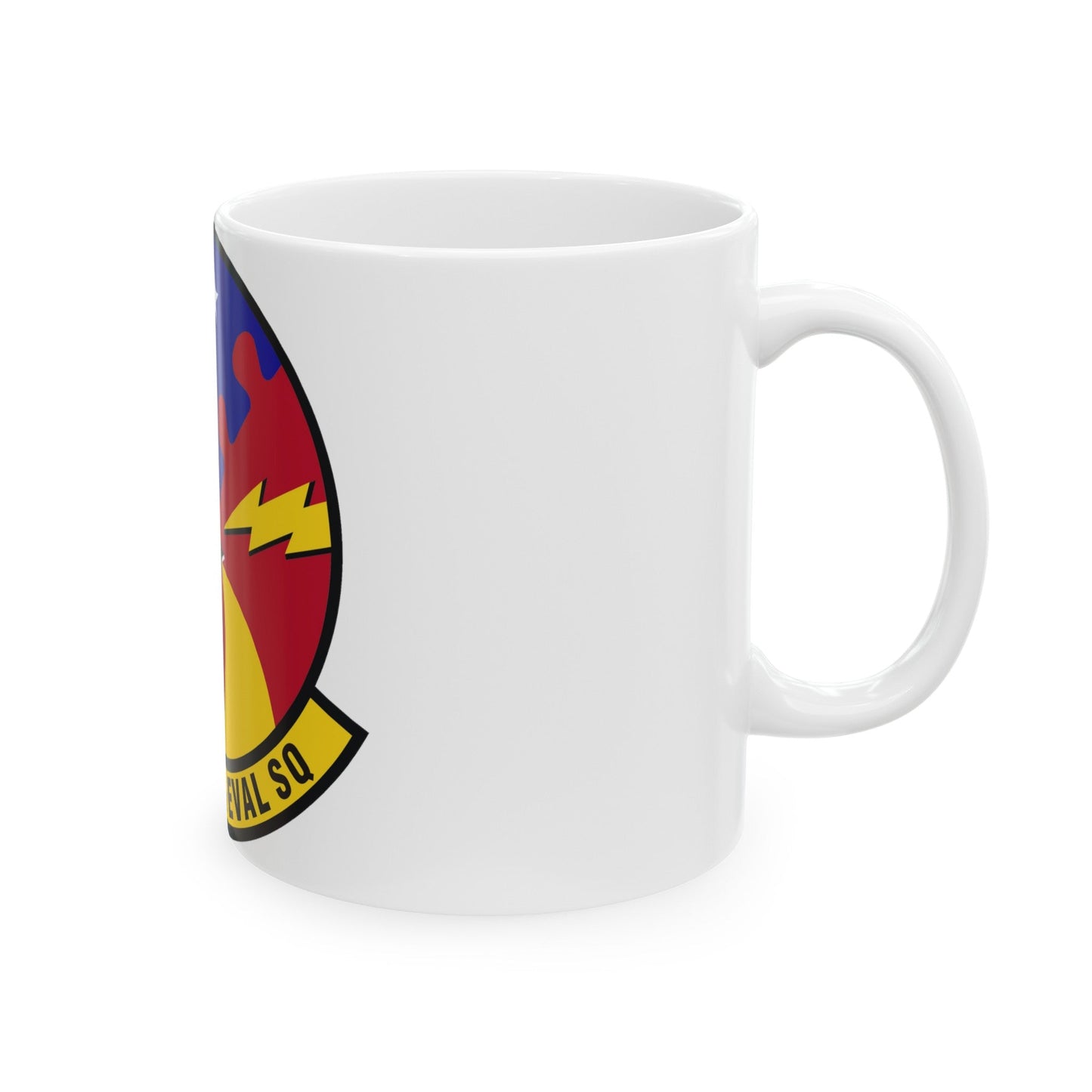 84th Test and Evaluation Squadron (U.S. Air Force) White Coffee Mug-The Sticker Space