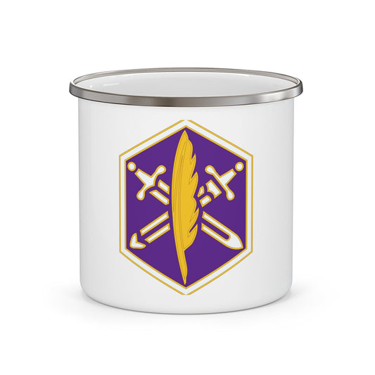 85 Civil Affairs Brigade 2 (U.S. Army) 12oz Enamel Mug-12oz-The Sticker Space