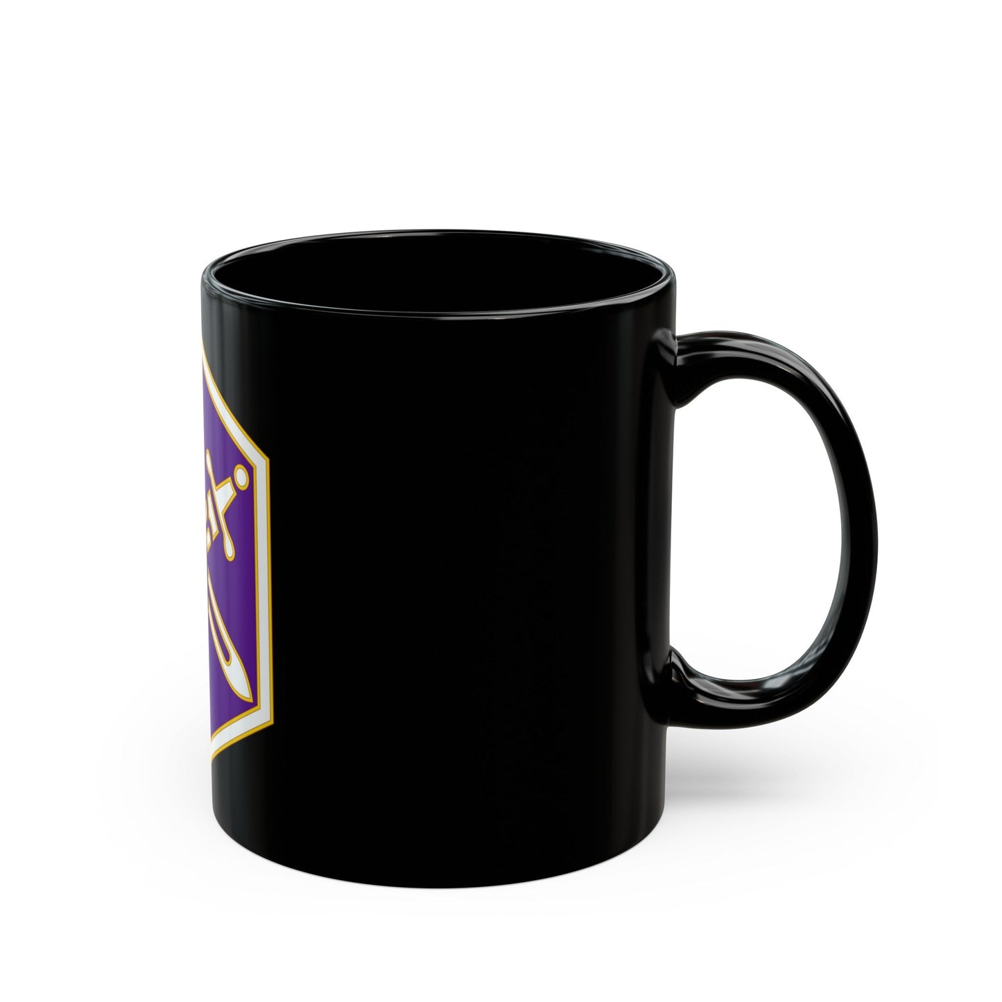 85 Civil Affairs Brigade 2 (U.S. Army) Black Coffee Mug-The Sticker Space