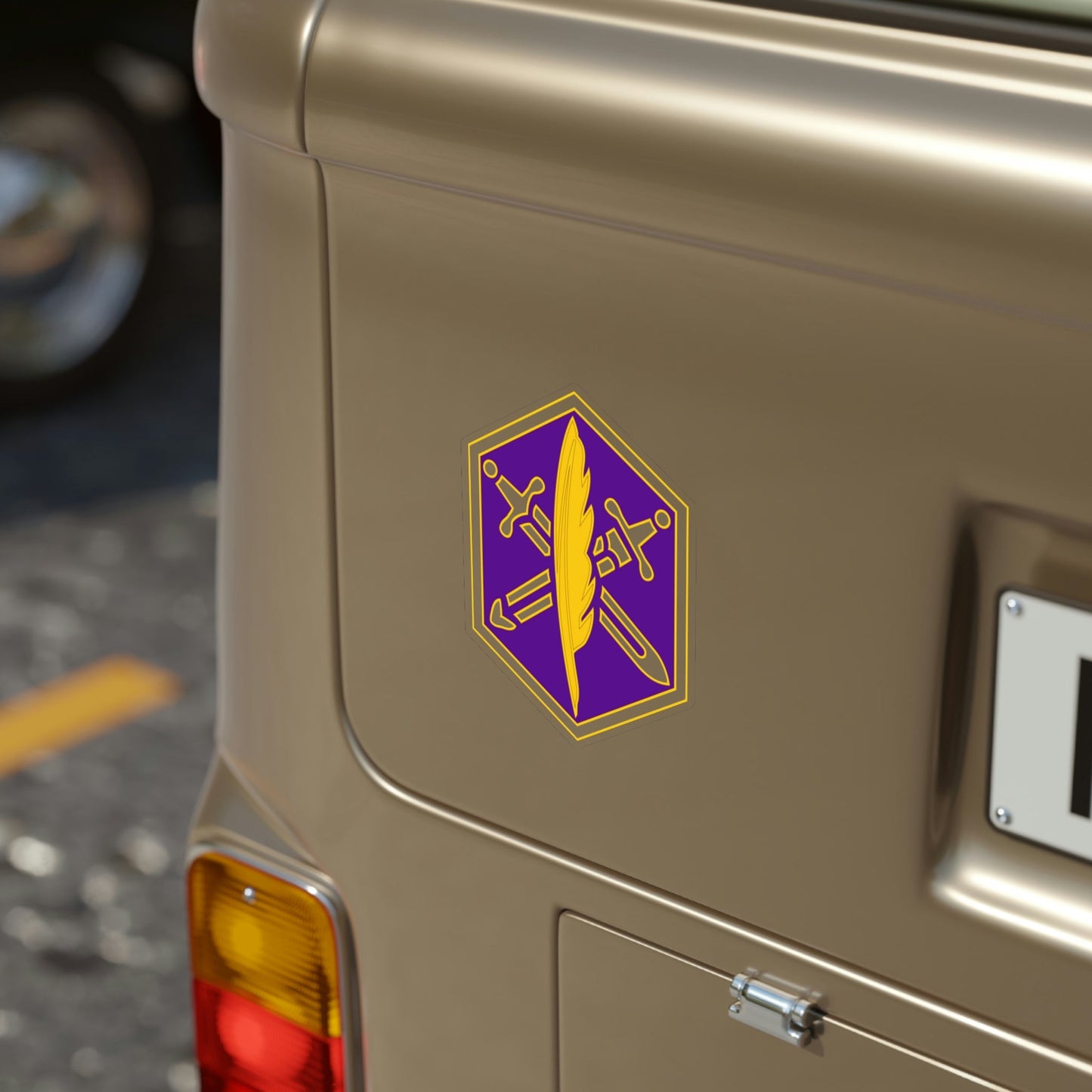 85 Civil Affairs Brigade 2 (U.S. Army) Transparent STICKER Die-Cut Vinyl Decal-The Sticker Space