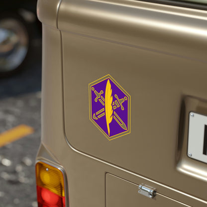 85 Civil Affairs Brigade 2 (U.S. Army) Transparent STICKER Die-Cut Vinyl Decal-The Sticker Space