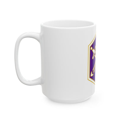 85 Civil Affairs Brigade 2 (U.S. Army) White Coffee Mug-The Sticker Space