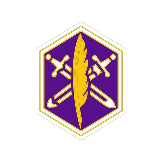 85 Civil Affairs Brigade 2 (U.S. Army) Transparent STICKER Die-Cut Vinyl Decal 6 Inch - The Sticker Space