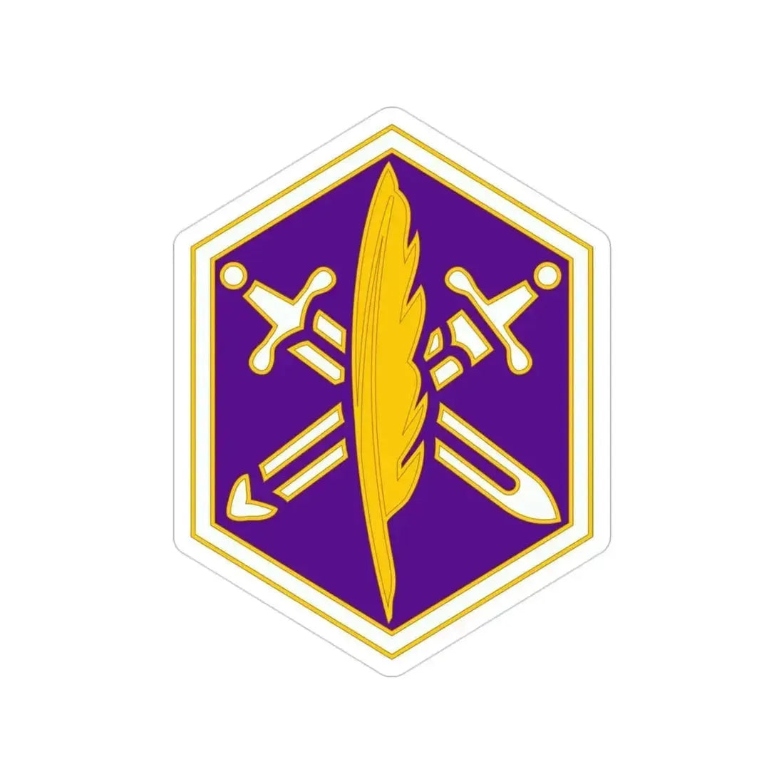 85 Civil Affairs Brigade 2 (U.S. Army) Transparent STICKER Die-Cut Vinyl Decal - The Sticker Space