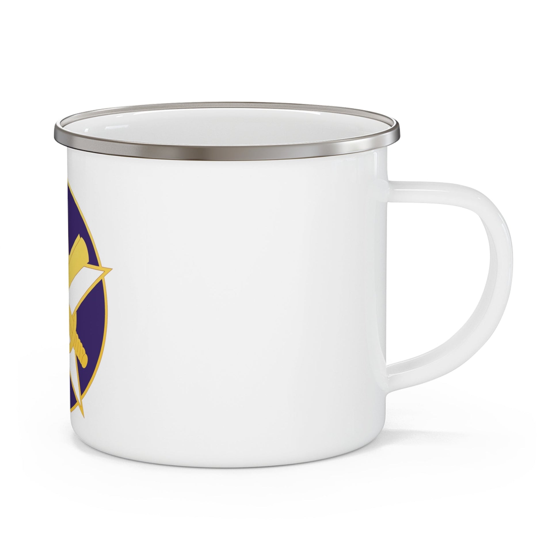 85 Civil Affairs Brigade (U.S. Army) 12oz Enamel Mug-12oz-The Sticker Space