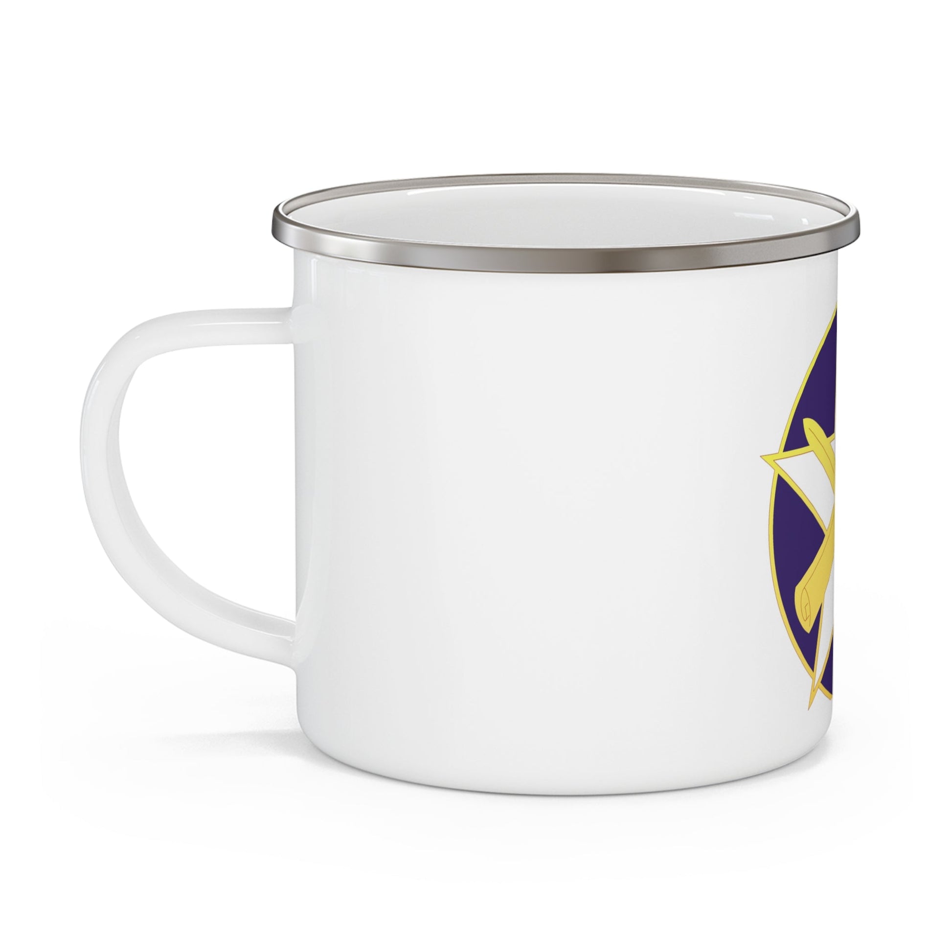 85 Civil Affairs Brigade (U.S. Army) 12oz Enamel Mug-12oz-The Sticker Space