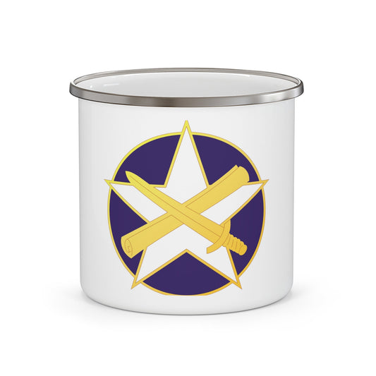 85 Civil Affairs Brigade (U.S. Army) 12oz Enamel Mug-12oz-The Sticker Space