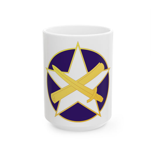 85 Civil Affairs Brigade (U.S. Army) White Coffee Mug-15oz-The Sticker Space