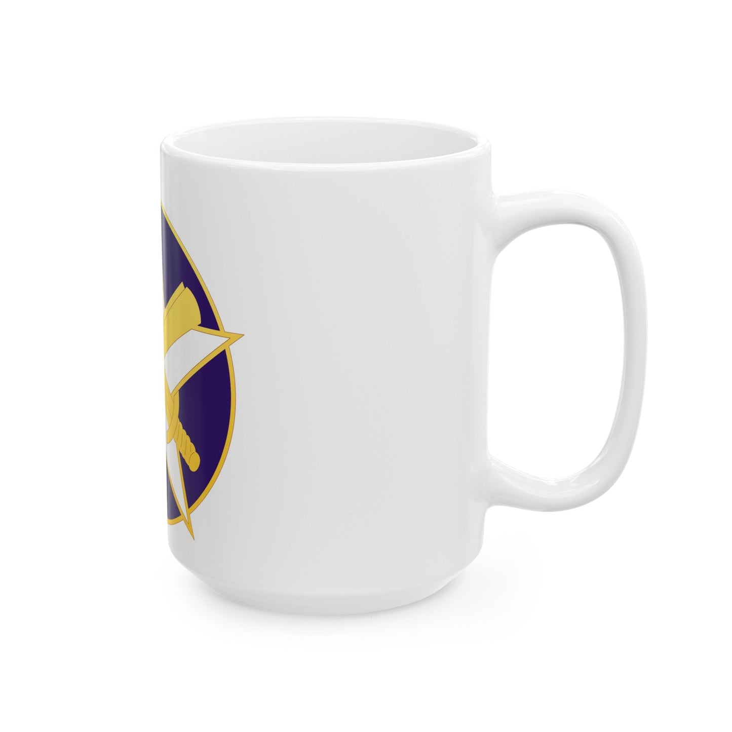 85 Civil Affairs Brigade (U.S. Army) White Coffee Mug-The Sticker Space