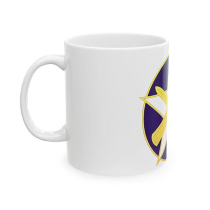 85 Civil Affairs Brigade (U.S. Army) White Coffee Mug-The Sticker Space