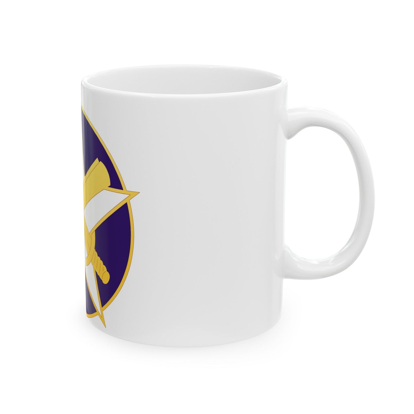 85 Civil Affairs Brigade (U.S. Army) White Coffee Mug-The Sticker Space