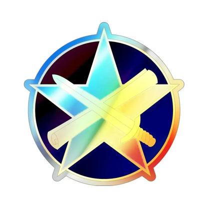 85 Civil Affairs Brigade (U.S. Army) Holographic STICKER Die-Cut Vinyl Decal - The Sticker Space