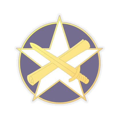 85 Civil Affairs Brigade (U.S. Army) STICKER Vinyl Kiss-Cut Decal 6 Inch Transparent - The Sticker Space