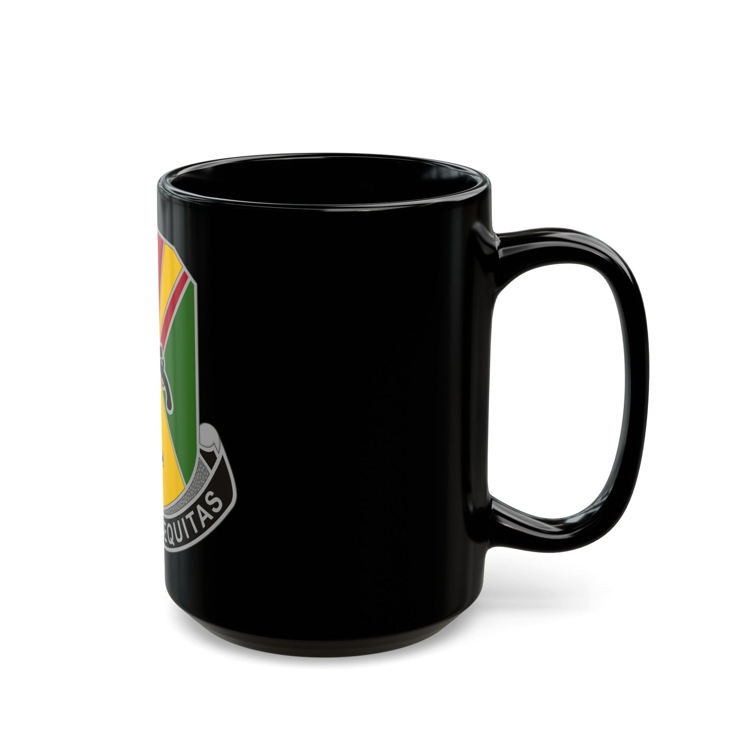 850 Military Police Battalion (U.S. Army) Black Coffee Mug-The Sticker Space