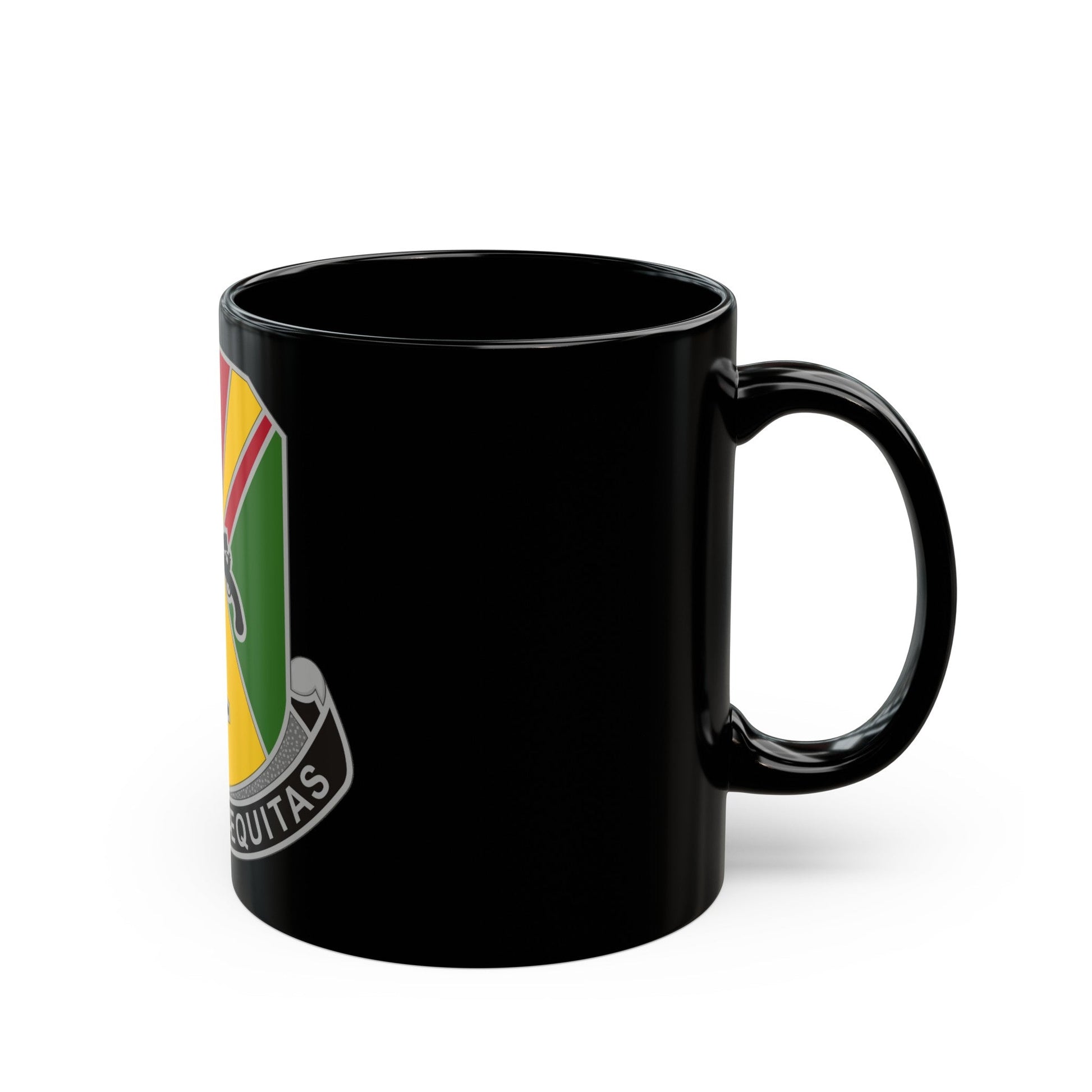 850 Military Police Battalion (U.S. Army) Black Coffee Mug-The Sticker Space