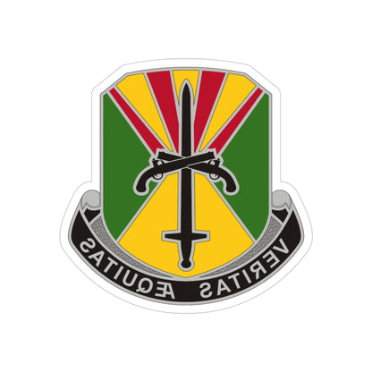 850 Military Police Battalion (U.S. Army) REVERSE PRINT Transparent STICKER-4 Inch-The Sticker Space