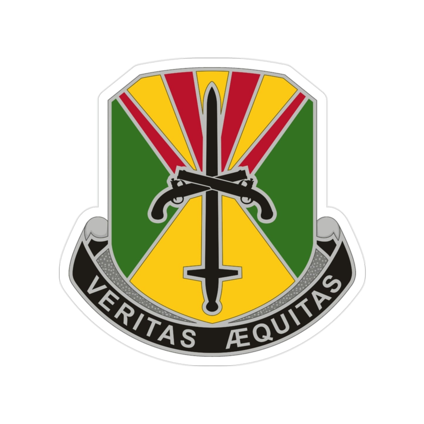 850 Military Police Battalion (U.S. Army) Transparent STICKER Die-Cut Vinyl Decal-2 Inch-The Sticker Space