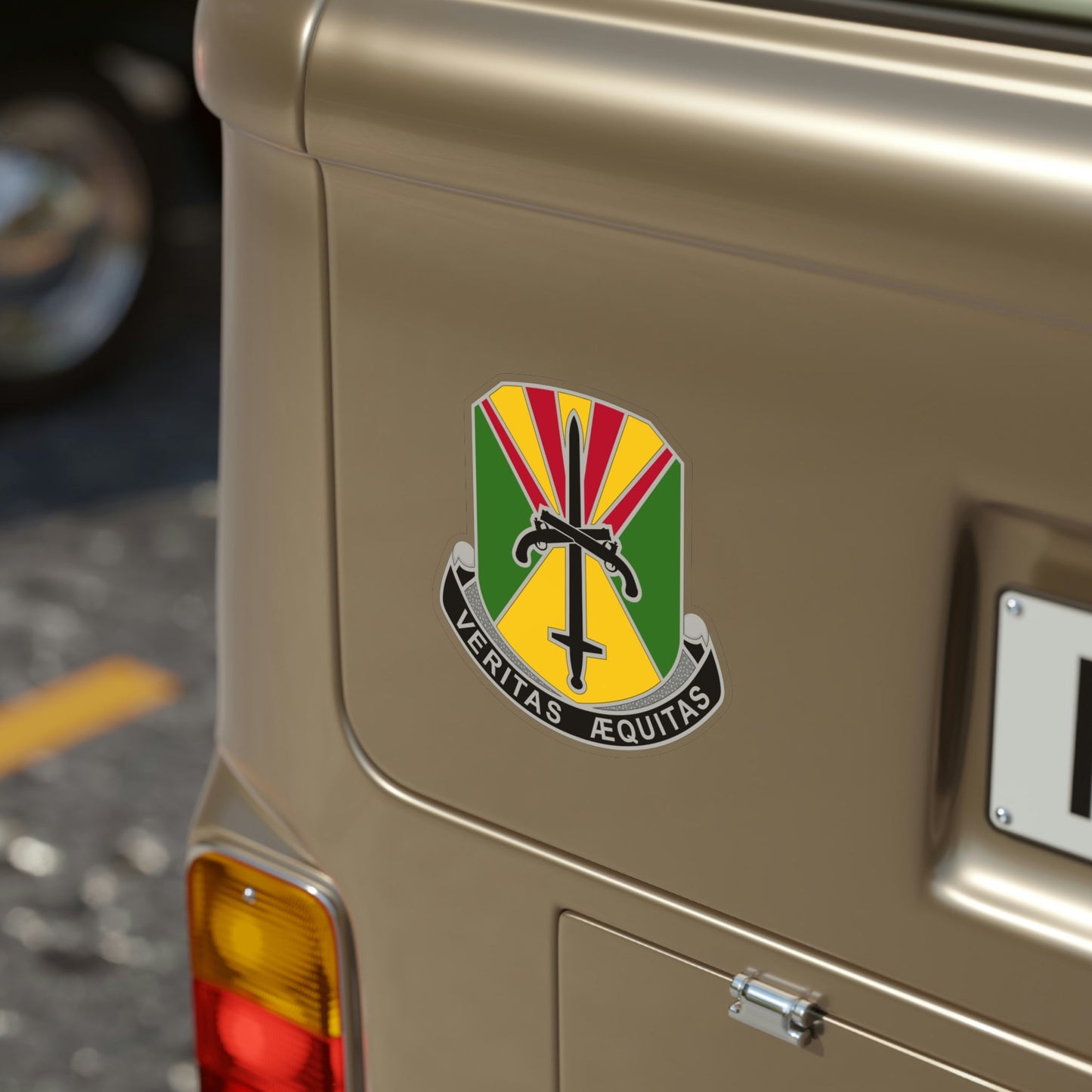 850 Military Police Battalion (U.S. Army) Transparent STICKER Die-Cut Vinyl Decal-The Sticker Space