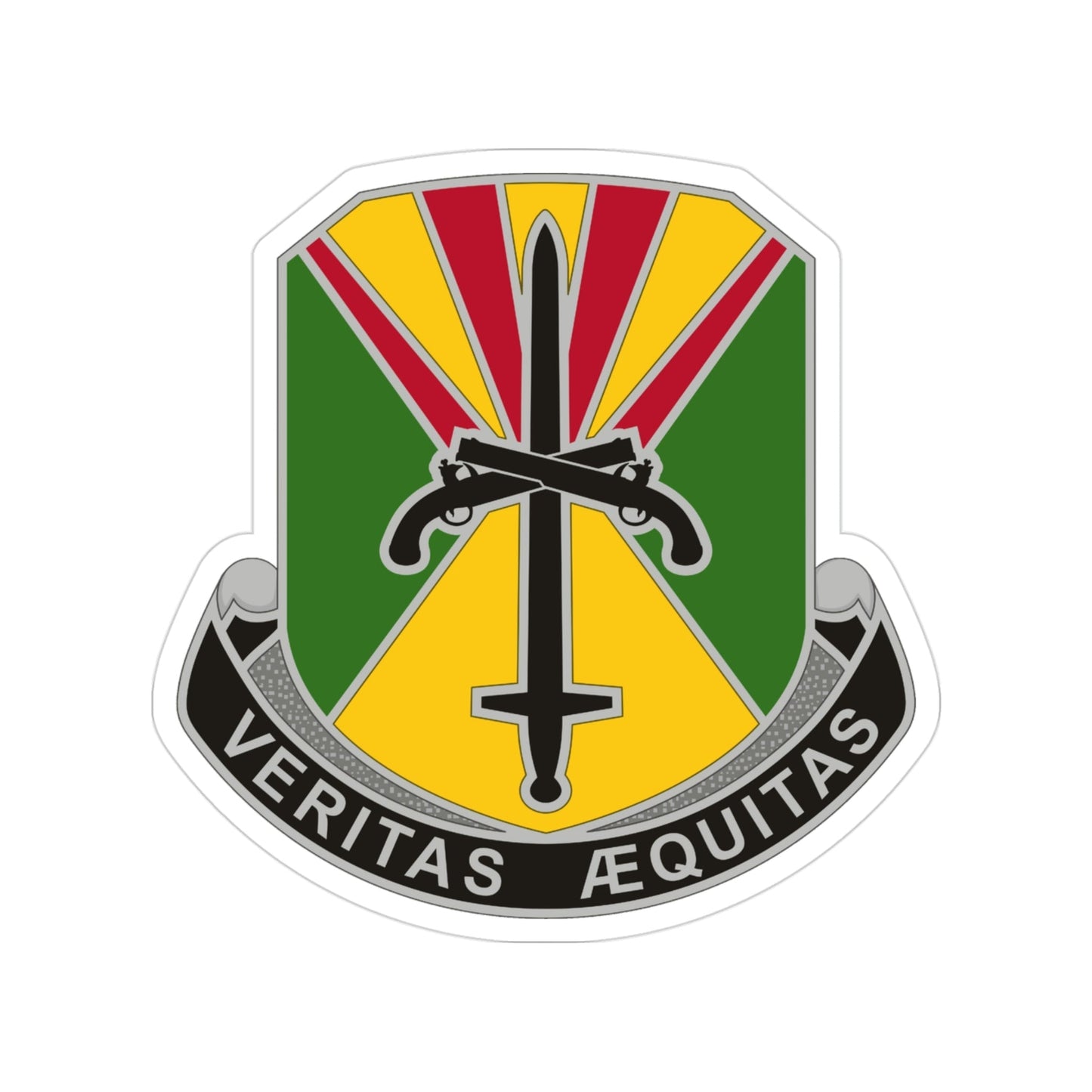 850 Military Police Battalion (U.S. Army) Transparent STICKER Die-Cut Vinyl Decal-3 Inch-The Sticker Space