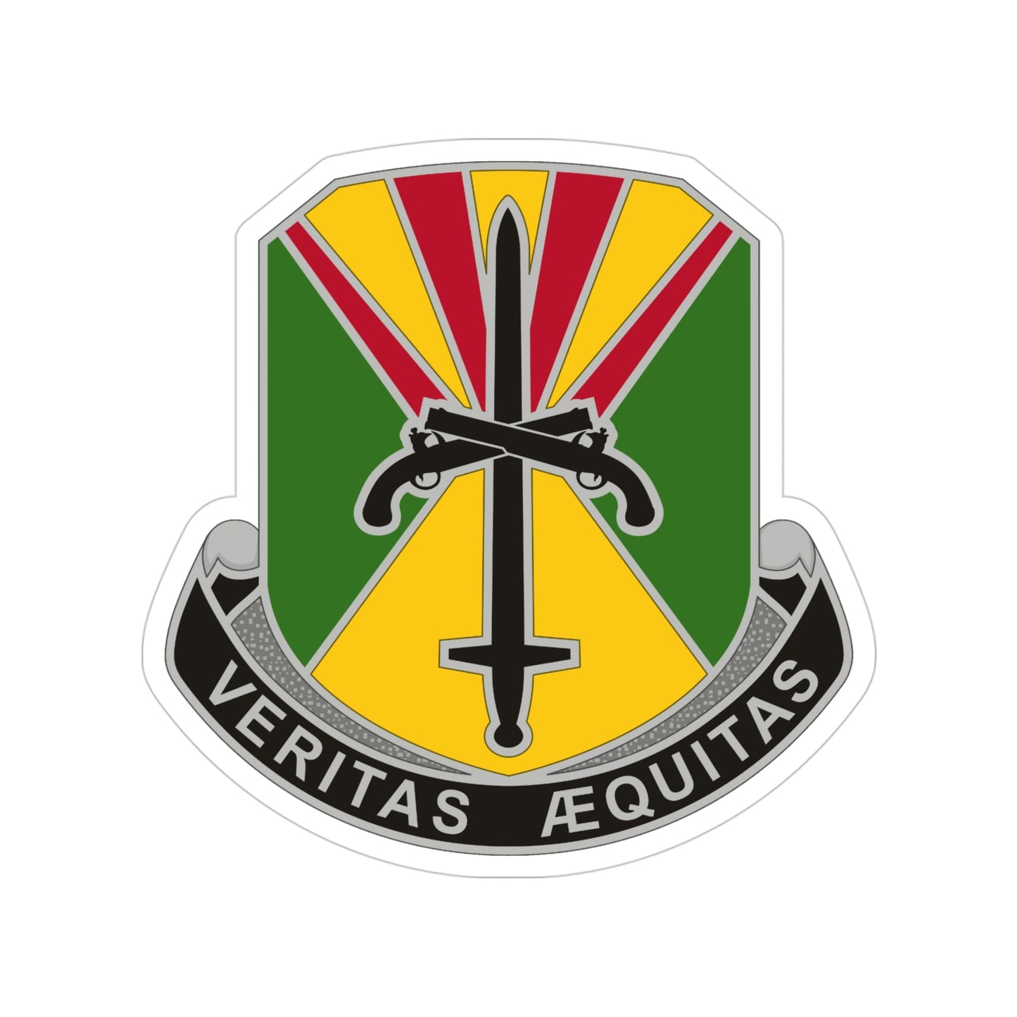 850 Military Police Battalion (U.S. Army) Transparent STICKER Die-Cut Vinyl Decal-4 Inch-The Sticker Space