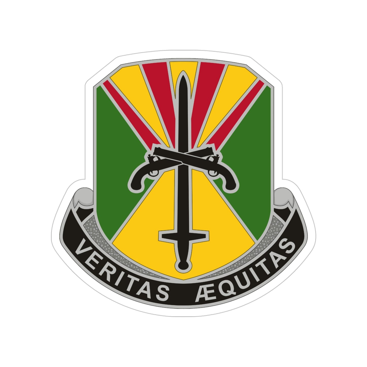 850 Military Police Battalion (U.S. Army) Transparent STICKER Die-Cut Vinyl Decal-5 Inch-The Sticker Space