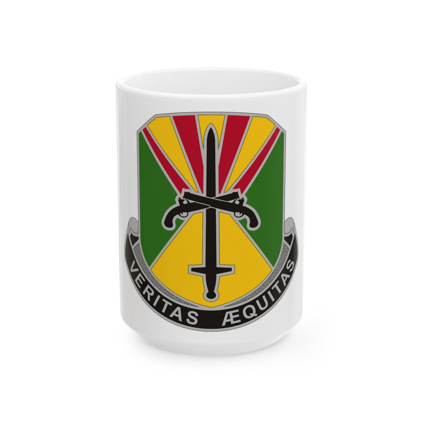 850 Military Police Battalion (U.S. Army) White Coffee Mug-15oz-The Sticker Space