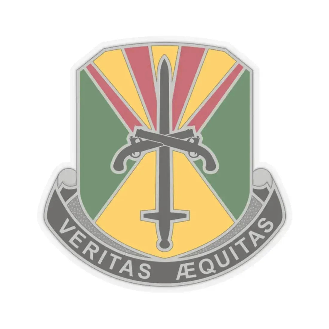 850 Military Police Battalion (U.S. Army) STICKER Vinyl Kiss-Cut Decal 2 Inch Transparent - The Sticker Space