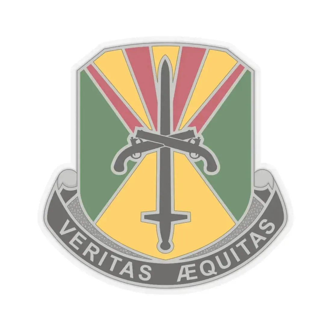 850 Military Police Battalion (U.S. Army) STICKER Vinyl Kiss-Cut Decal 4 Inch Transparent - The Sticker Space