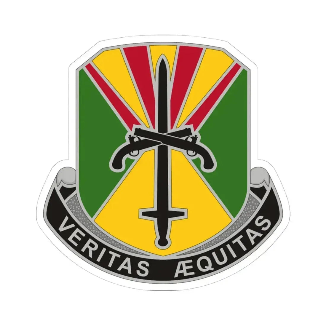 850 Military Police Battalion (U.S. Army) STICKER Vinyl Kiss-Cut Decal 4 Inch White - The Sticker Space