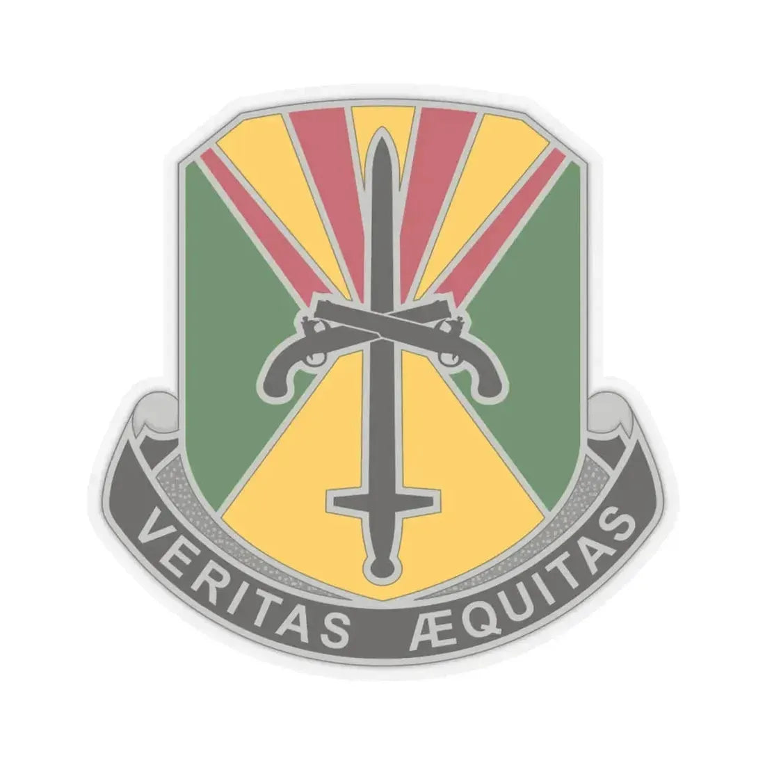 850 Military Police Battalion (U.S. Army) STICKER Vinyl Kiss-Cut Decal 6 Inch Transparent - The Sticker Space