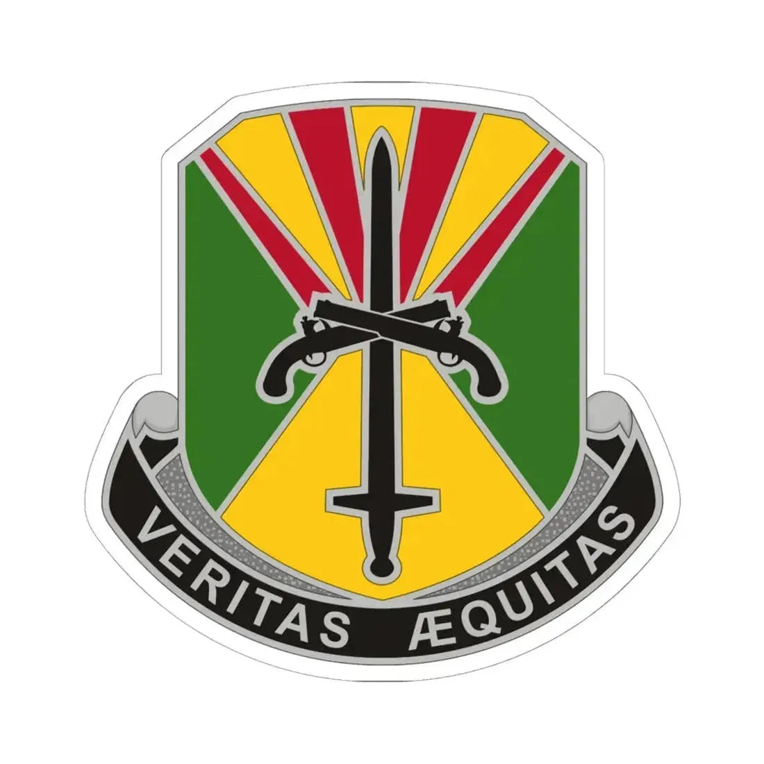 850 Military Police Battalion (U.S. Army) STICKER Vinyl Kiss-Cut Decal 6 Inch White - The Sticker Space
