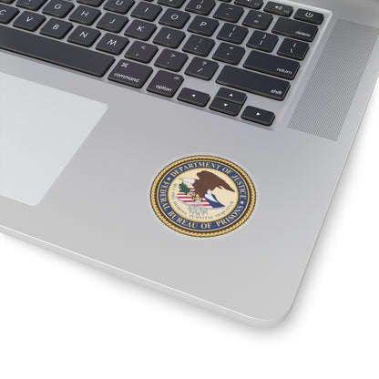 Seal of the Federal Bureau of Prisons - STICKER Vinyl Kiss-Cut Decal