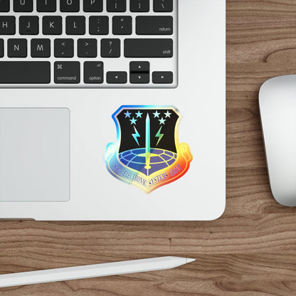 850th Electronic Systems Group (U.S. Air Force) Holographic STICKER Die-Cut Vinyl Decal-The Sticker Space