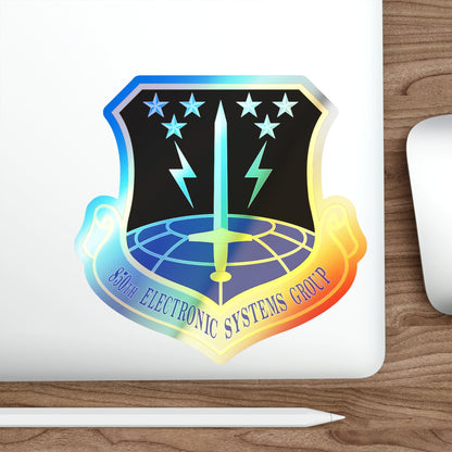 850th Electronic Systems Group (U.S. Air Force) Holographic STICKER Die-Cut Vinyl Decal-The Sticker Space