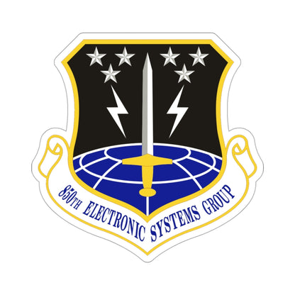 850th Electronic Systems Group (U.S. Air Force) STICKER Vinyl Die-Cut Decal-3 Inch-The Sticker Space