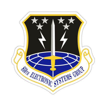 850th Electronic Systems Group (U.S. Air Force) STICKER Vinyl Die-Cut Decal-5 Inch-The Sticker Space