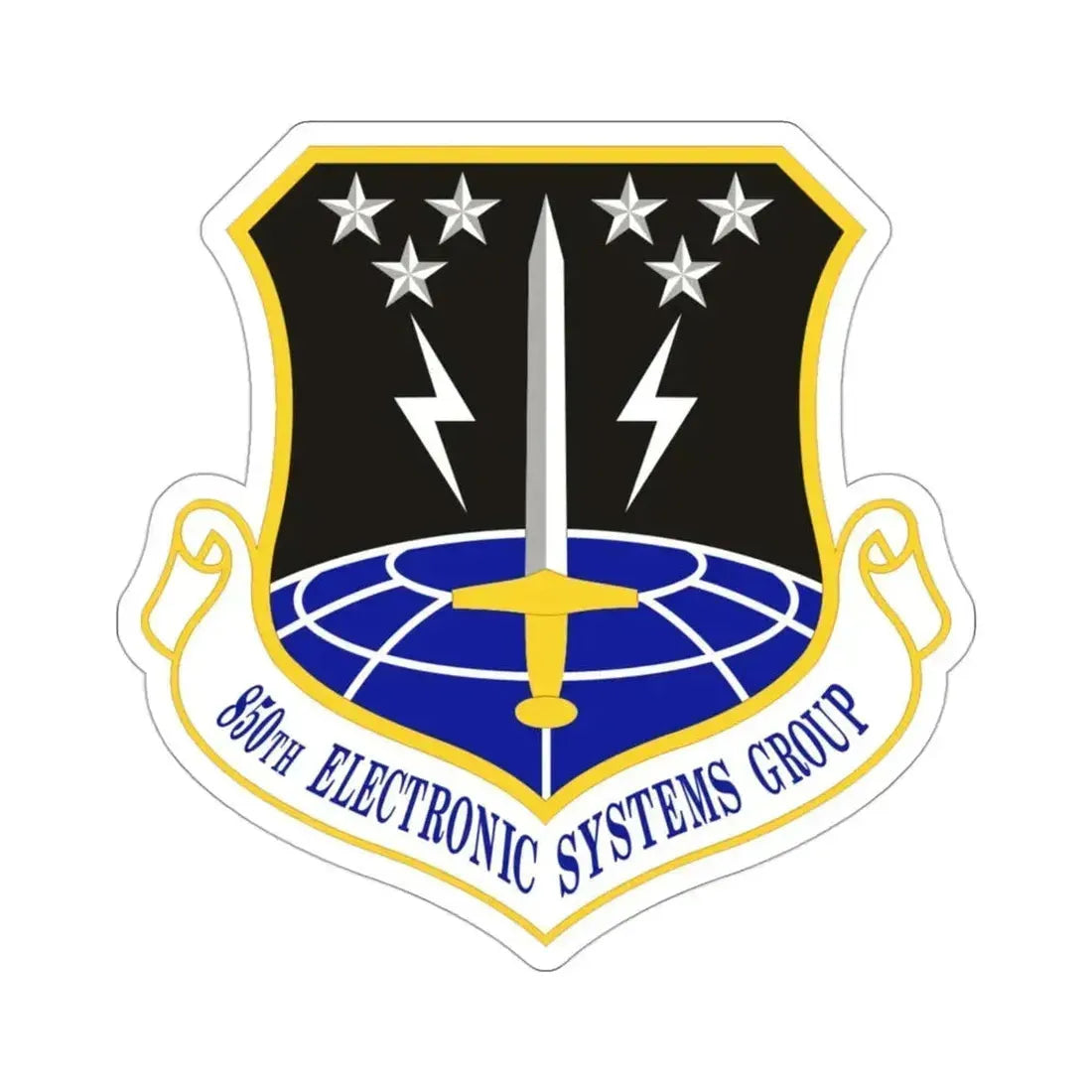 850th Electronic Systems Group (U.S. Air Force) STICKER Vinyl Die-Cut Decal 3 Inch - The Sticker Space