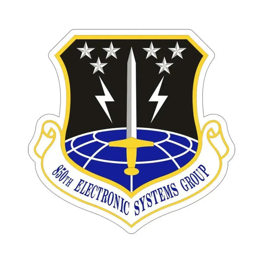 850th Electronic Systems Group (U.S. Air Force) STICKER Vinyl Die-Cut Decal 6 Inch - The Sticker Space