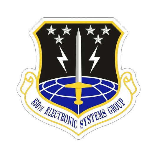 850th Electronic Systems Group (U.S. Air Force) STICKER Vinyl Die-Cut Decal 6 Inch - The Sticker Space