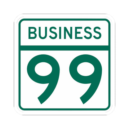 MD Route 99 Business (Maryland) (Road Sign) STICKER Vinyl Kiss-Cut Decal