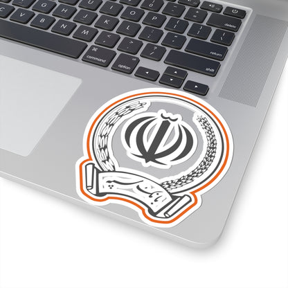Bank Sepah logo (Iran) (Coat of Arms) STICKER Vinyl Kiss-Cut Decal