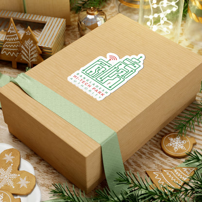 Bangladesh Hi-Tech Park Authority Emblem (Bangladesh) (Coat of Arms) STICKER Vinyl Kiss-Cut Decal